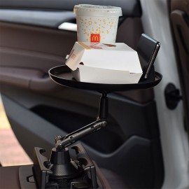 Good Quality Food Snacks Cup Holder Car Truck Food Tray Adjustable Car Tray Table Phone Holder